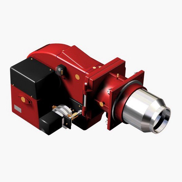 Advanced Burner with Integrated Control Panel